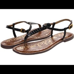 Sam Edelman Gigi Black Boa Sandal